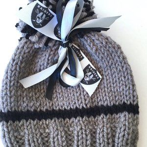 RAIDERS Handmade Baby Hat